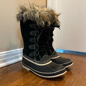 SOREL "Joan of Artic" Waterproof Boots Faux Fur